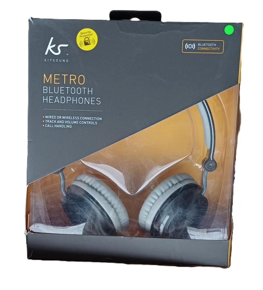 KitSound Metro Diadema Binaural Inalámbrico - Auriculares Supraaural Bluetooth - Imagen 4 de 4