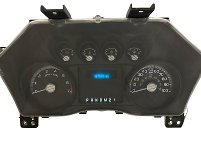 Speedometer Instrument Cluster 2011 Ford F250SD/350SD Dash Panel 167,548 Miles