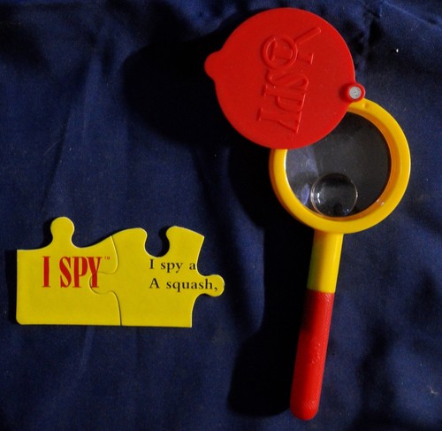 I Spy 63 Piece Puzzle by Briarpatch 11x15 inch+I Spy magnifier glass bonus - Picture 5 of 6