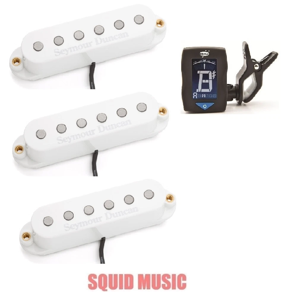 Seymour Duncan Classic Stack Plus STK-S4 White For Strat Set (FREE