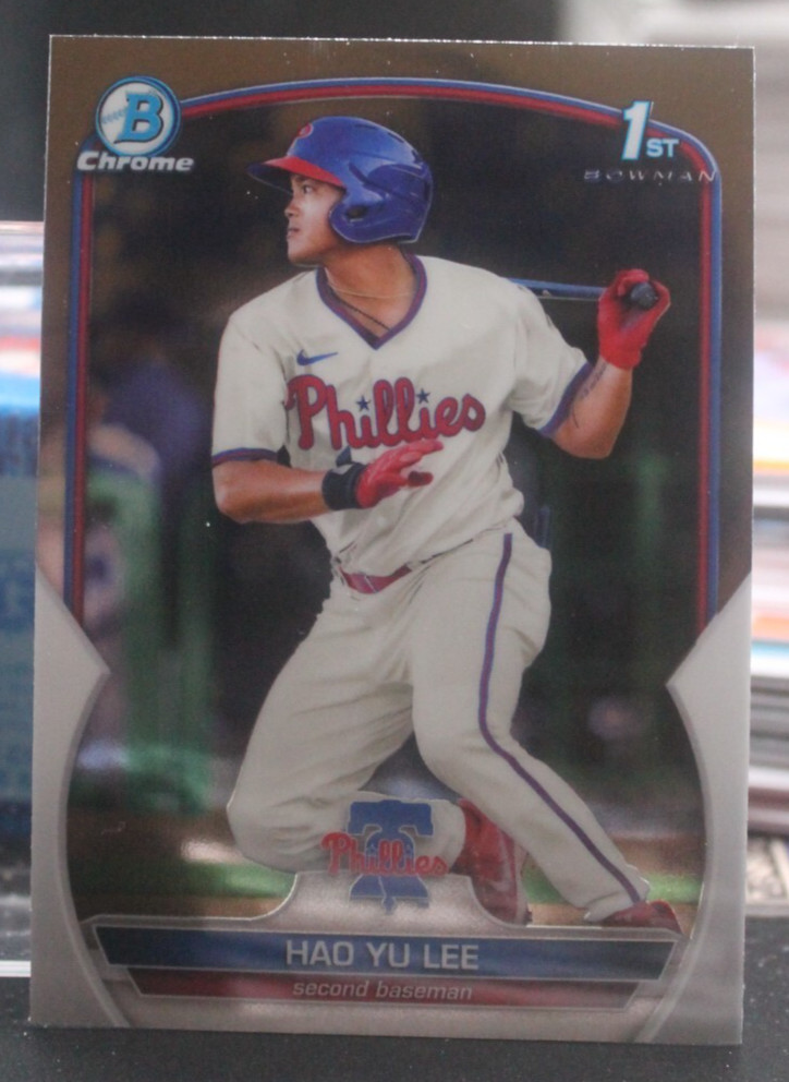 2023 Bowman - Chrome Prospects - Hao Yu Lee #BCP-52 (RC)