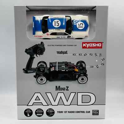 KYOSHO MINI-Z AWD 日産スカイライン2000GT-R MINI-Z AWD NISSAN SKYLINE 2000GT-R (KPGC10) Tuned Ver. White