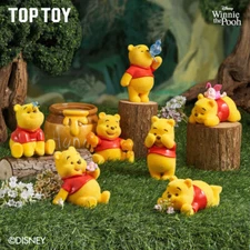 TOPTOY Winnie The Pooh Happy Everyday Series Blind Box confirmed Figure Toy NEW