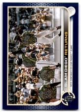 2022 Topps Retail Blue Slam Diego Returns San Diego Padres #125