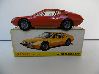 Dinky Toys France Alpine Renault a 310 Ref 1411 71/72 Bel État Boite D
