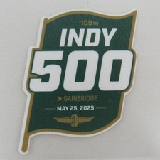 2025 Indianapolis 500 Decal 109TH Running Event Collector Perfect Cut