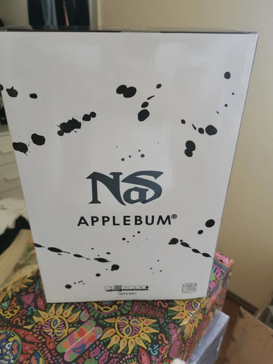 MEDICOM TOY BE@RBRICK NAS X APPLEBUM 400% + 100% | eBay
