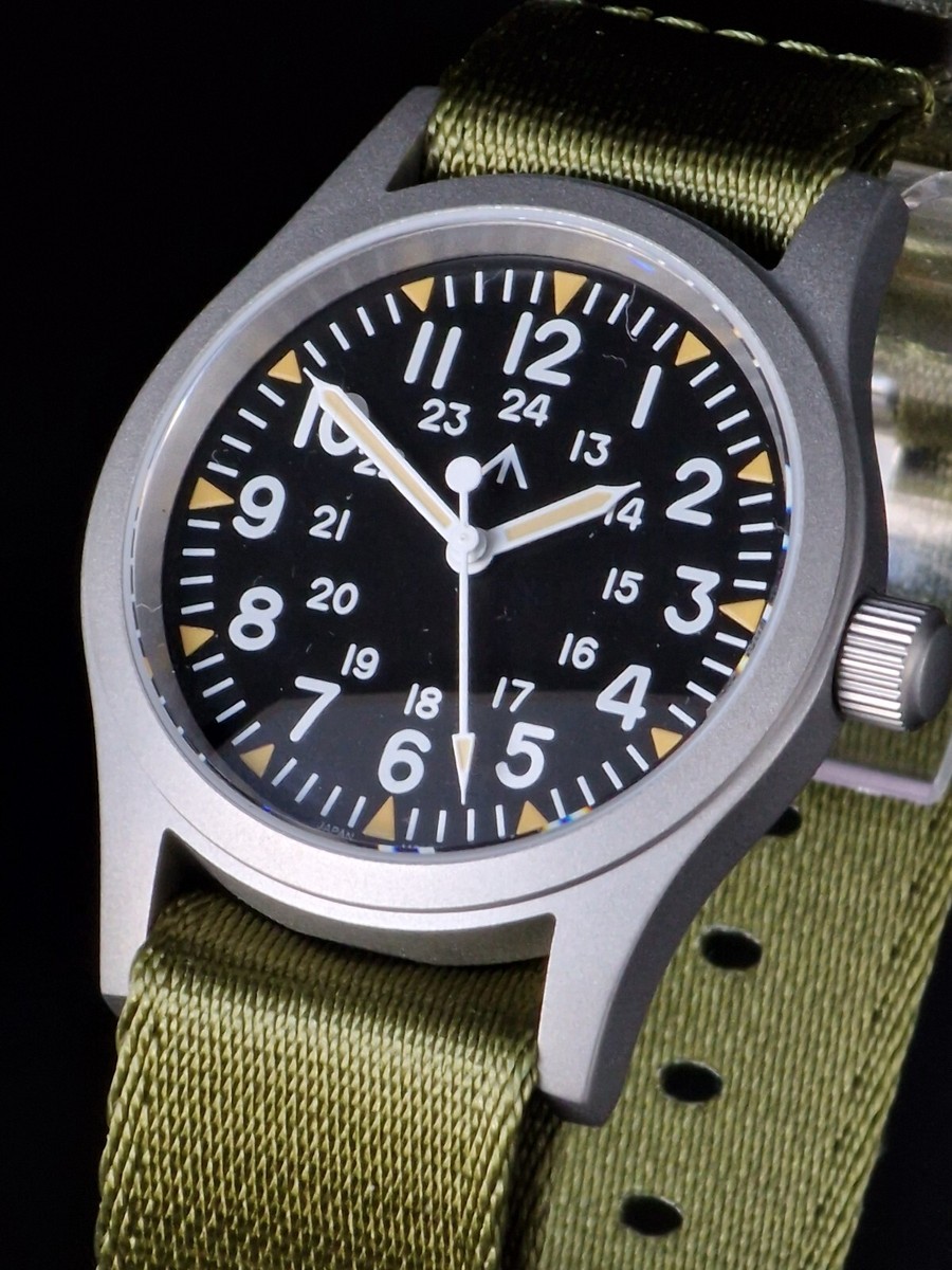 Seiko VH31 Meca-Quartz 38mm Military Field Watch - Militado