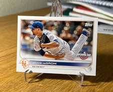 Jacob deGrom 2022 Topps Opening Day Baseball Card #176 New York Mets Base