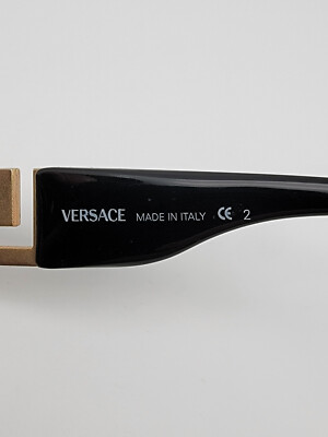 Versace Mod. 740 Col. 852 Black Gold Frame Grey Gradient  display picture 1
