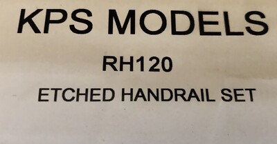 Ätzbausätze für RH120 Custom Handlauf Bausätze für Conrad Modell 1/50