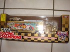 Racing Champions *#9 CARTOON NETWORK TEAM TRANSPORTER/CAR* Gold Chase 1 of 1500  — photo 1