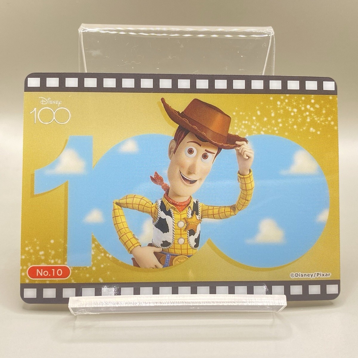 Toy Story Woody Disney 100 Trading Clear Card Japanese Bushiroad