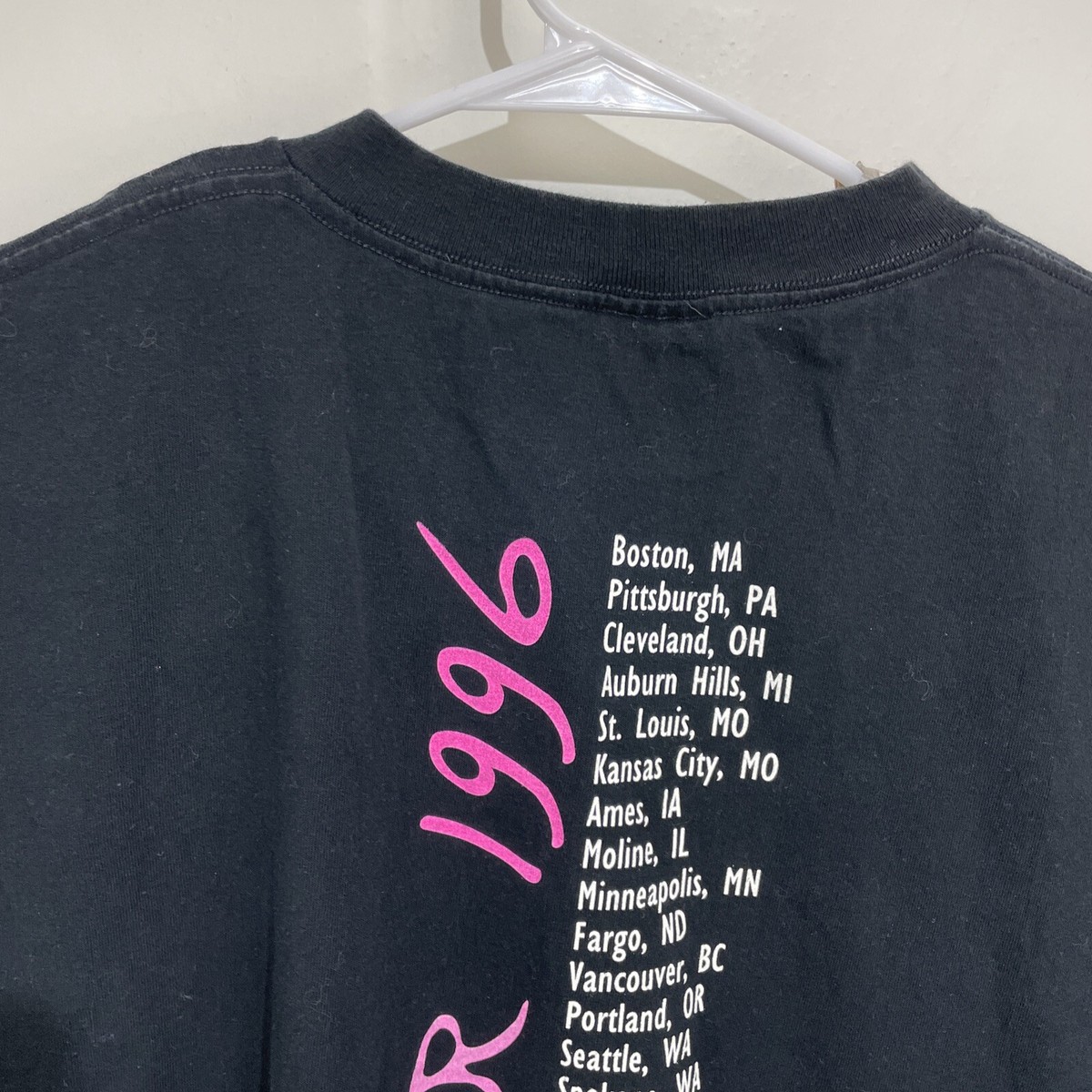 Vintage Neil Diamond U.S. Tour 1996 Short Sleeve T-Shirt Mens Size