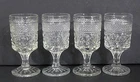 Vintage Anchor Hocking Wexford Clear 5 1/2" Wine/Juice Glasses set of 4  USA