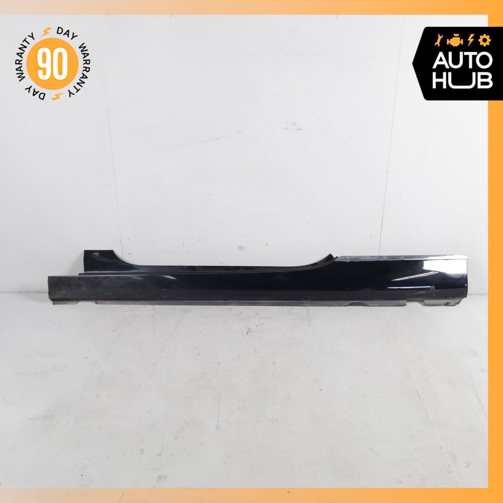 07-11 Bentley Continental GTC Speed Left Side Skirt Rocker Panel Black OEM 46k