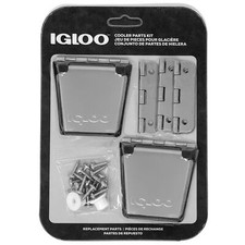 Cooler Heavy-Duty Stainless Steel Parts Kit - 2 Latches, 3 Hinges, Latch Post...
