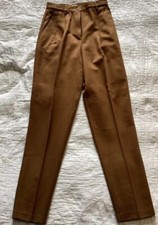 United Colors Benetton Pleated 100 Wool Pants Made Italy Womens SZ 40 Vintage
