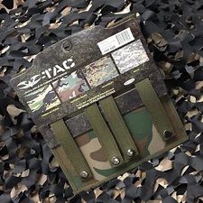 NEW Valken V-Tac Paintball 45 Degree Molle Panel - Woodland Camo
