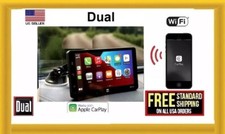 Dual car Dash Mount 7" inch Touchscreen Wireless Apple CarPlay  Android
