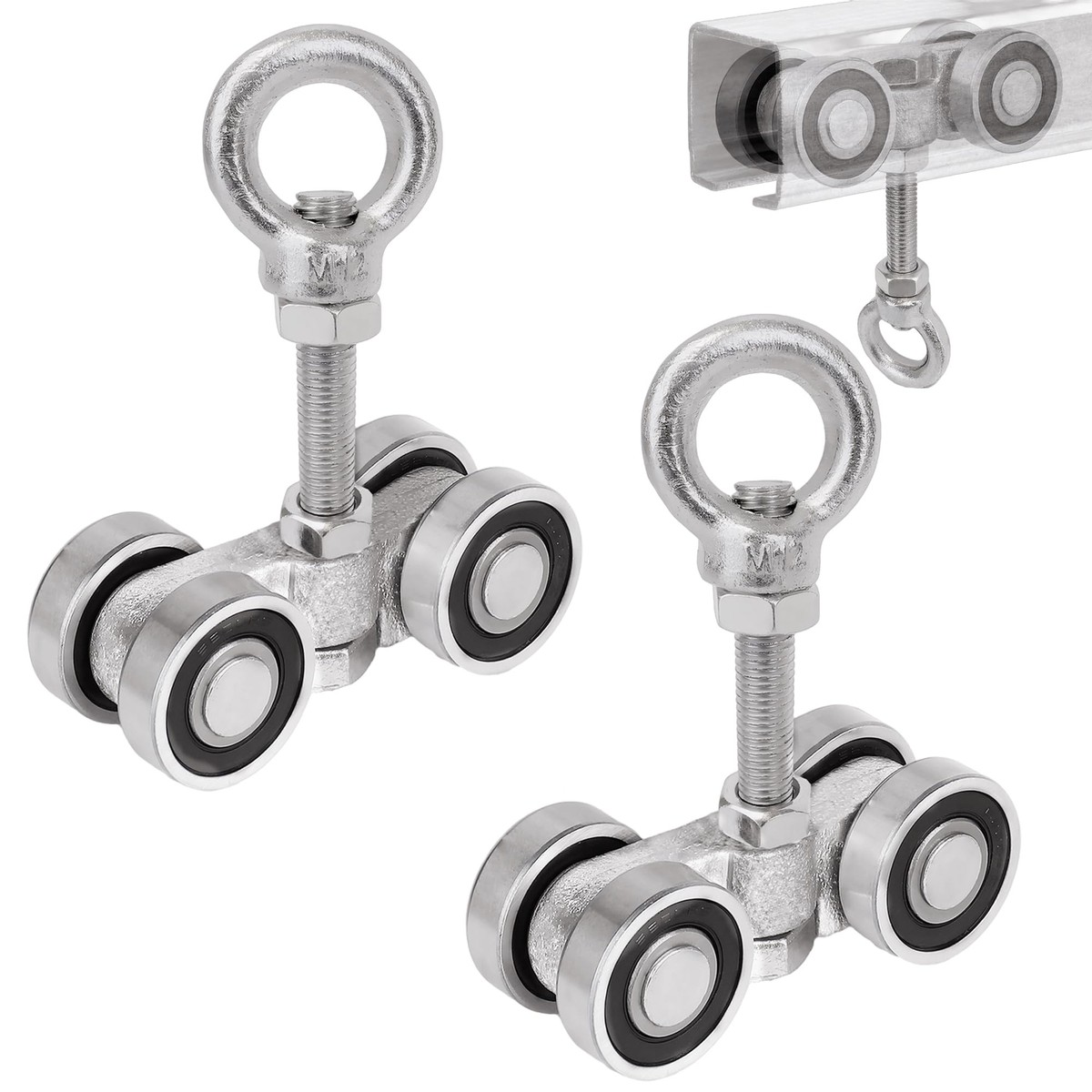 Unistrut Trolley 2 Wheel Cable Trolley System,Trolley Roller Four ...