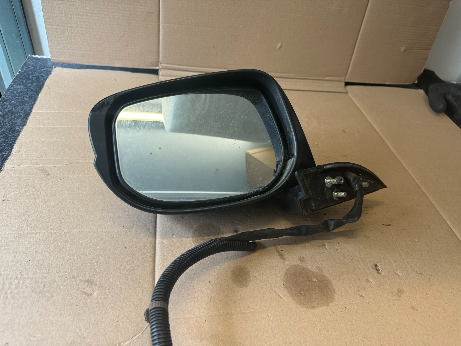 Honda Jazz Hatchback 2011 Red NS Passenger Left Wing Mirror 