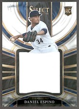 2023 Panini Select Rookie Jumbo Swatch #PJS-DE Daniel Espino Rookie Jersey