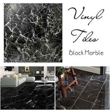 Self adhesive Vinyl floor tiles easy to fit flooring DIY Kitchen Bathroom Home