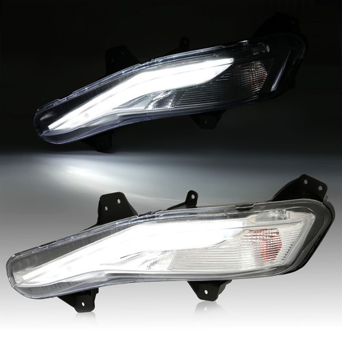 For 2019 2022-2023 Chevy Malibu Front Left Fog Light Turn Signal Lamp w/LED DRL - Picture 7 of 19