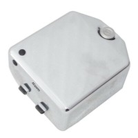 Passt FüR Royal Enfield Batteriebox Mit Deckel & Schloss Stahl Verchromt Gec