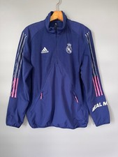 Real Madrid Jacket Travel Fleece GL0039 Soccer Adidas Mens Size M