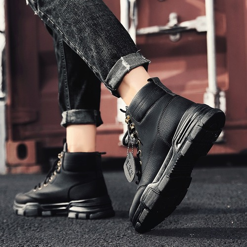 Men Boots Military Ankle Lightweight 