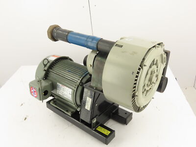 5HP Siemens ELMO 2BH1 313-1HY99-ZN01 Gas Ring Vacuum Pump Blower