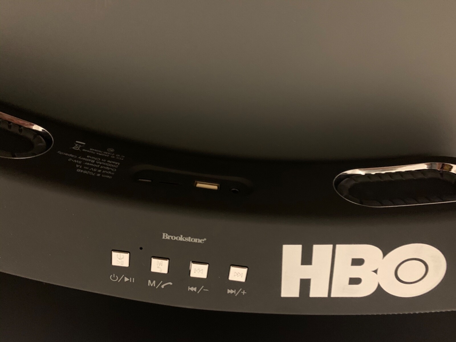 brookstone cinder bluetooth speaker