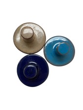 Terracotta Clay Stamps Ceramic Handles Set 3