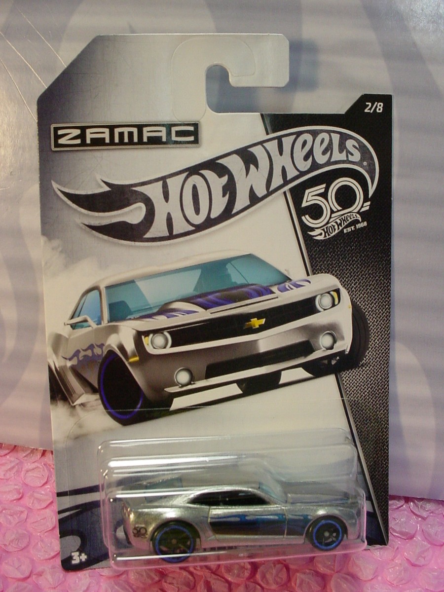 2018 Hot Wheels 50th Anniversary ZAMAC Flames🔥Walmart