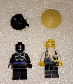 LEGO NINJAGO: Fire Temple (2507) -  Lord Garmadon & Sensei Minifigures