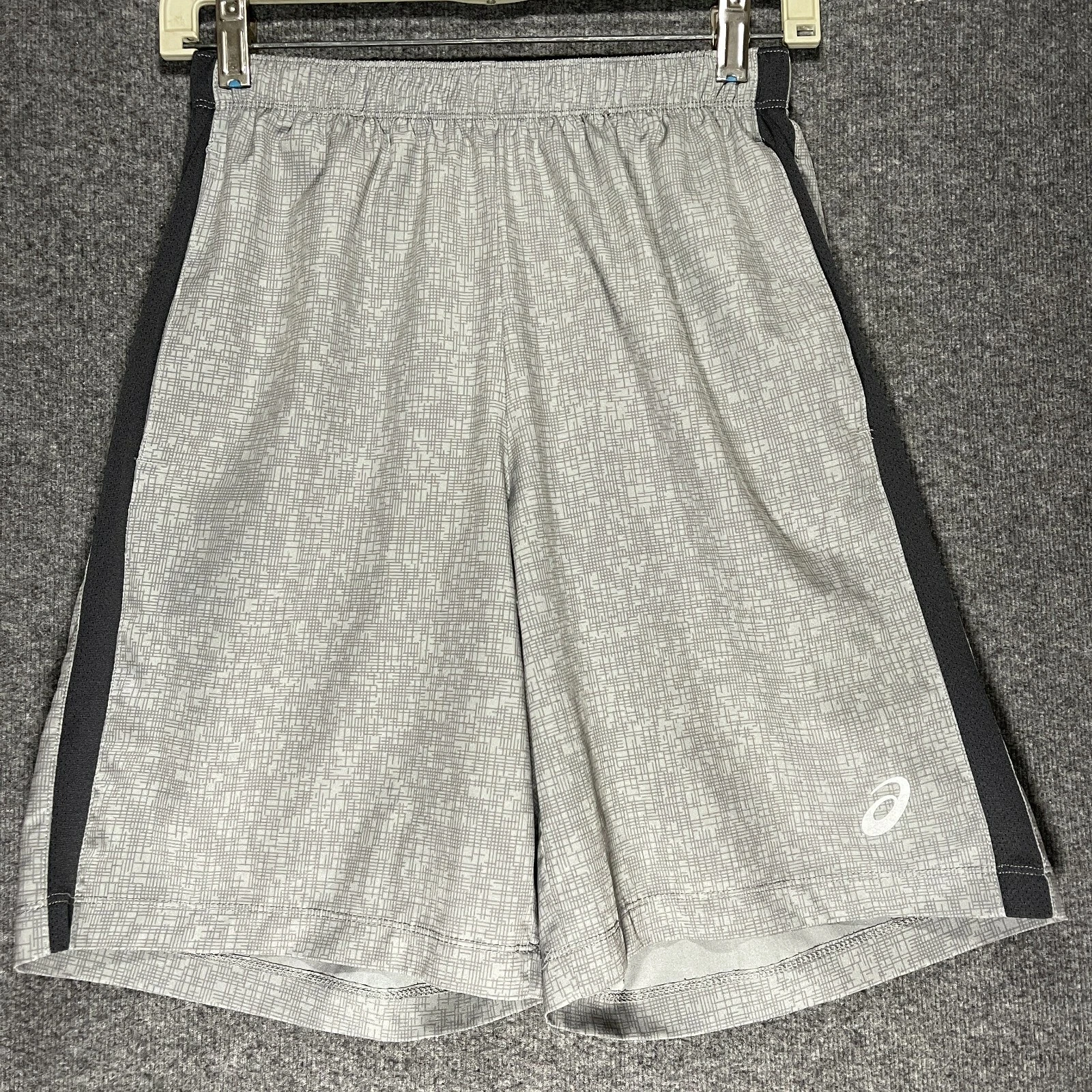 Pantaloncini sportivi da corsa uomo Asics taglia small colore grigio