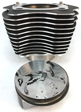 Harley-Davidson 107 M8 Milwaukee Eight Black Front Cylinder Piston Barrel