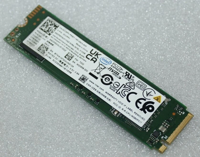 ukuelige indhente Slægtsforskning Intel SSD 670p Series M.2 2280 512GB PCIe NVMe 3.0 x 4 SSDPEKNU512GZ | eBay