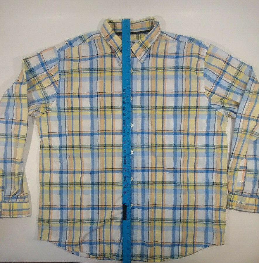 Consensus Long Sleeve Button Down Shirt Size XXL … - image 9