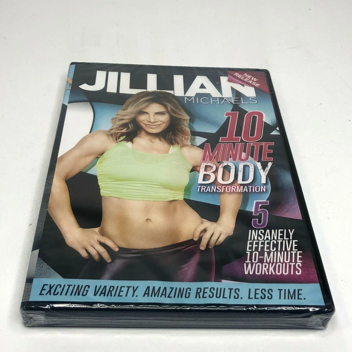 JILLIAN MICHAELS 10 Minute Body Transformation DVD Cardio Workout