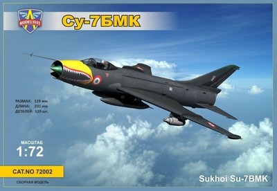Modelsvit - 72002 - Suchoi Su-7BMK Sowjetischer Jagdbomber, Export - 1:72