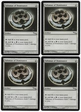 Talisman of Dominance x4 4x 2003 Mirrodin PLAYSET Colorless Artifact MTG NM AZ1