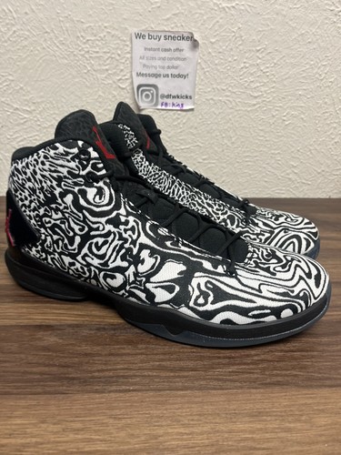 Size 12 - Jordan Super.Fly JCRD White Gym Red - Picture 4 of 6