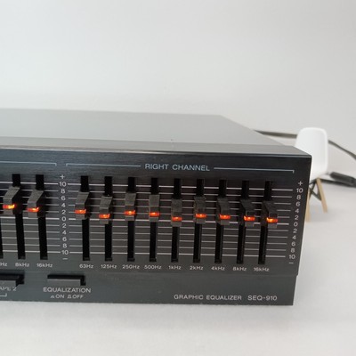 動作品】SONY グラフィックイコライザー SEQ-910 動作品】SONY グラフィックイコライザー SEQ-910