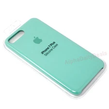 Genuine OEM Apple iPhone 7 Plus / 8 Plus Silicone Case - Sea Blue