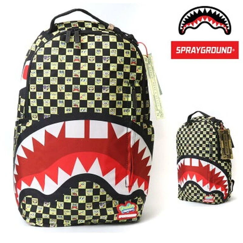 Sprayground Nickelodeon Bob Sponge Backpack Books Bag Back to