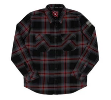 Howitzer Style Men's Button Down Flannel Shirt Fleet Military Grunt MFG