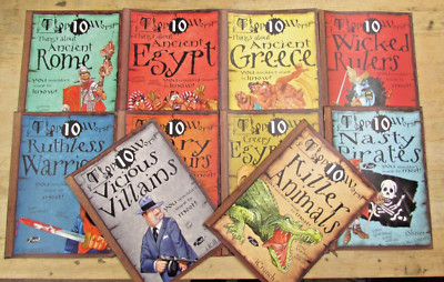 10 TOP 10 WORST THINGS ABOUT... by BOOK HOUSE ** £4.50 UK POST ** PAPERBACK